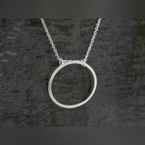 ♥️ CIRCLE OF LIFE STERLING SILVER NECKLACE